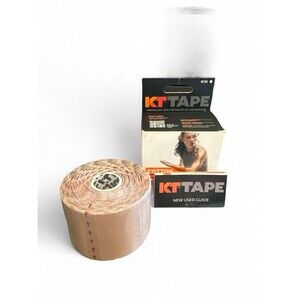 KT Tape Beige Cotton 20 Cotton Strips 2"x10"